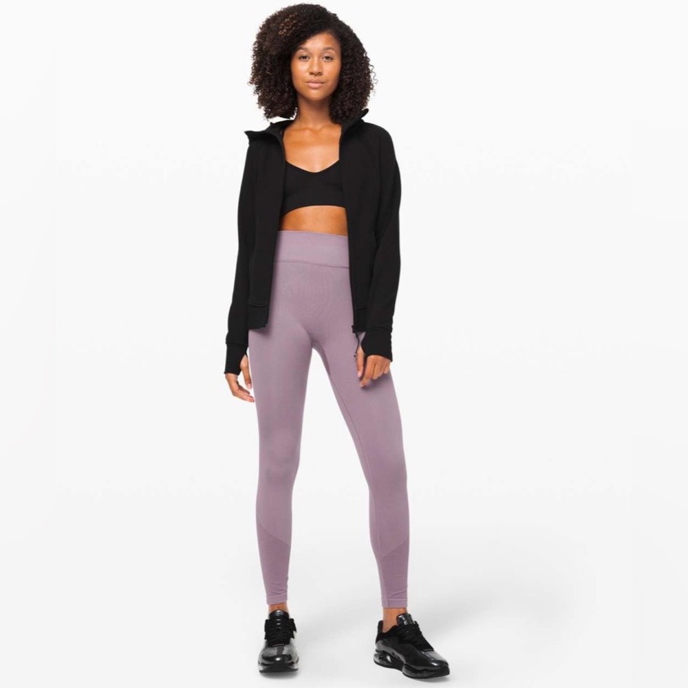Lululemon Ebb to Street Tight, Frosted Mulberry, 12